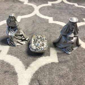 Byron Molds Set Mary Joseph Baby Jesus 1979 1984 Ceramic Molds Christmas